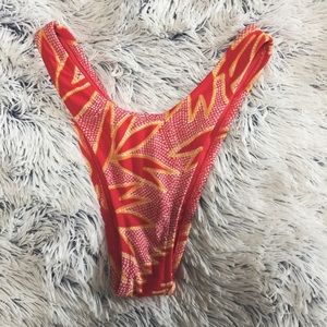 Cheeky bikini bottoms